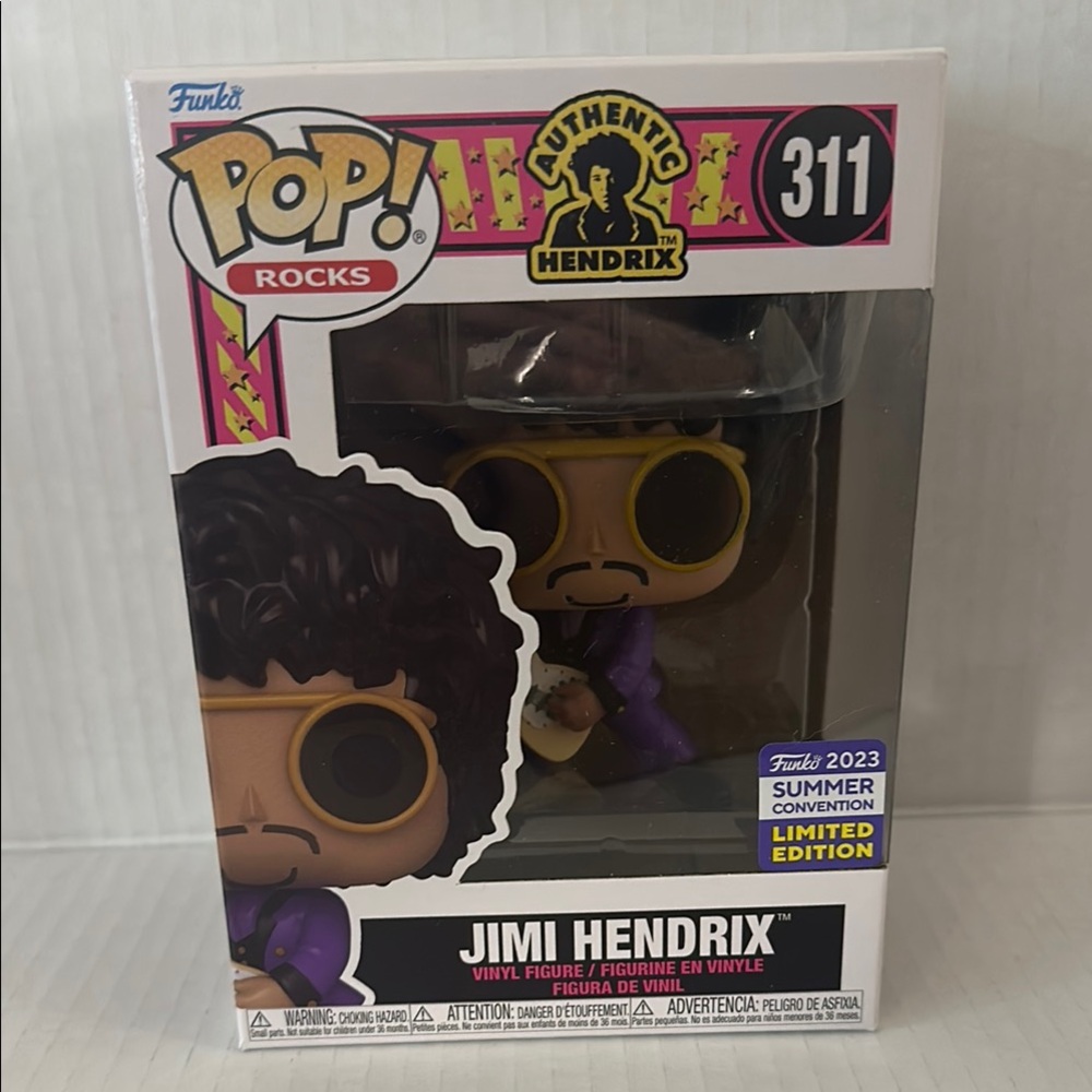 Funko Pop! Rocks Jimi Hendrix Vinyl Figure
